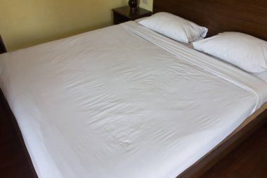 Yataklı otel odası.