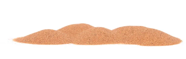 Dune Sabbia Rossa Isolate Sfondo Bianco — Foto Stock
