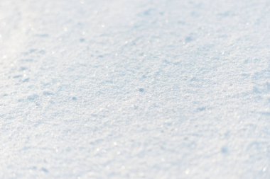 Arkaplan olarak taze kar