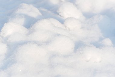 Taze kar tepeleri, kış arkaplanı