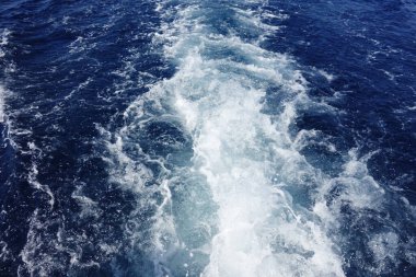 Büyük teknenin peşinden git.