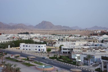 Sharm El Sheikh 'in sabah manzarası