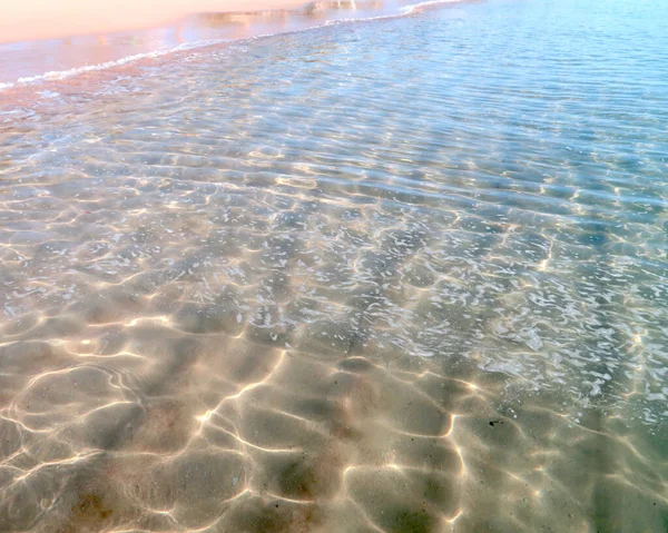 Piękna Piaszczysta Plaża — Zdjęcie stockowe