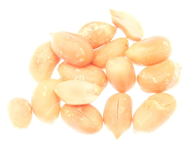 Peanuts Isolated White Background — Stock Photo, Image