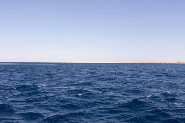 Prachtige Blauwe Zee Lucht — Stockfoto