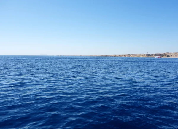 Schönes Blaues Meer Und Himmel — Stockfoto