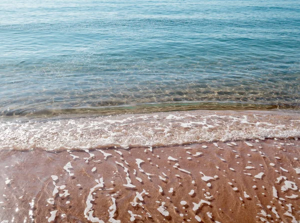 砂浜と海水 — ストック写真