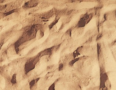 Arkaplan olarak kumsal