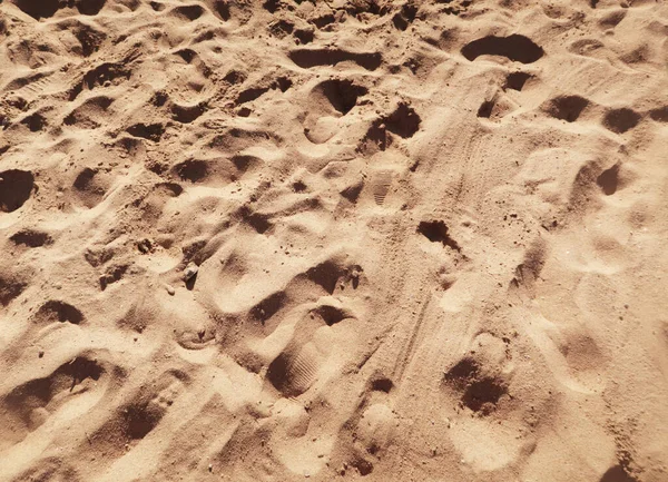 Areia Praia Como Fundo — Fotografia de Stock