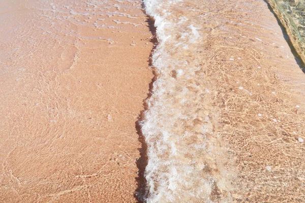 Sea Wave Sandy Beach — Stock Photo, Image