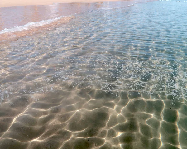 Piękna Piaszczysta Plaża — Zdjęcie stockowe