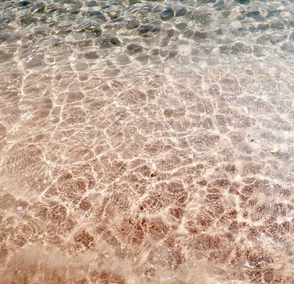 Beautiful Sea Wave Sandy Beach — Stock Photo, Image