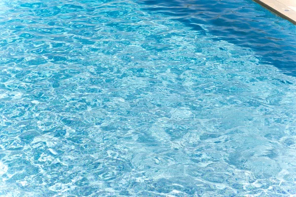 Piscina Água Como Fundo — Fotografia de Stock