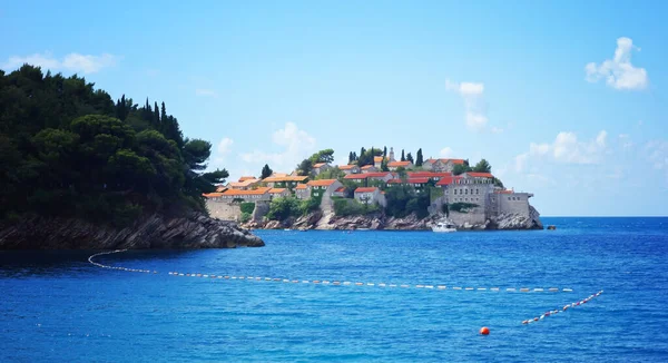 Sveti Stefan Isla Budva Montenegro — Foto de Stock