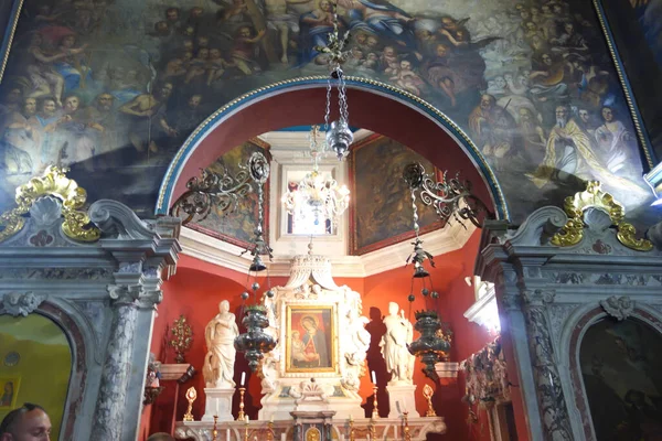 Igreja Nossa Senhora Kotor Bay Montenegro — Fotografia de Stock