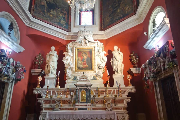 Kościół Matki Bożej Kotor Bay Czarnogóra — Zdjęcie stockowe
