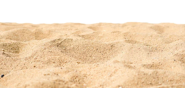 Kum Beyaz Bir Arkaplanda Izole Edilmiş — Stok fotoğraf