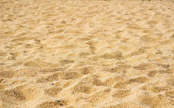 Sand Strand Als Hintergrund — Stockfoto