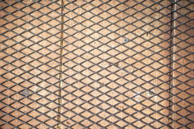 Arka plan olarak paslı metalik