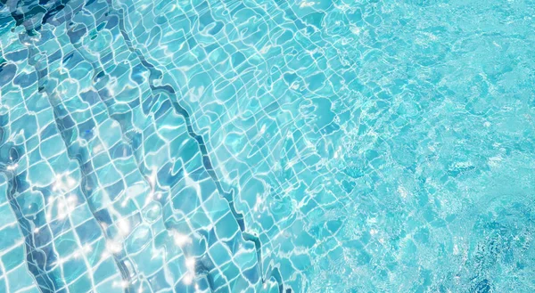 Pool Wasser Als Hintergrund — Stockfoto