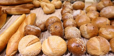 Taze ekmek yakın çekim