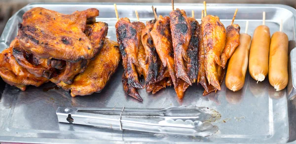 Thai Street Food Tray — Stock Photo, Image