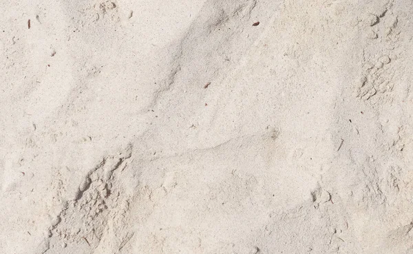 Sabbia Bianca Spiaggia Come Sfondo — Foto Stock