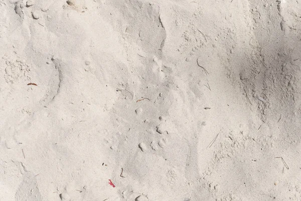 Biały Piasek Plażowy Jako Tło — Zdjęcie stockowe