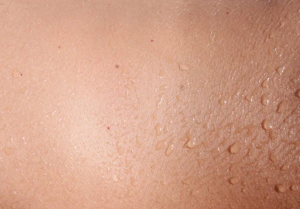 Wet Human Skin Background — Stock Photo, Image