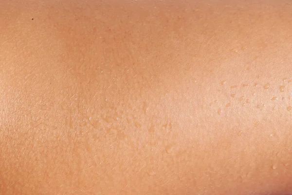 Wet Human Skin Background — Stock Photo, Image