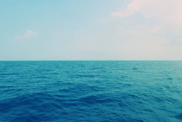 Голубое Небо Морская Вода — стоковое фото