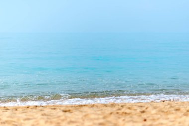 Tropik kumlu güzel kumsal