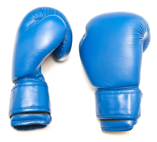 Boxhandschuhe Isoliert Auf Weißem Hintergrund — Stockfoto