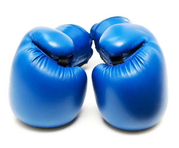 Boxningshandskar Isolerade Vit Bakgrund — Stockfoto