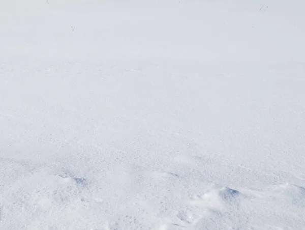Neve Fresca Perspectiva — Fotografia de Stock
