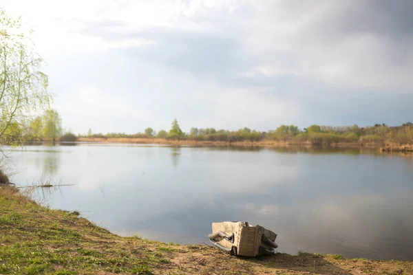 Hermoso Lago Primavera —  Fotos de Stock