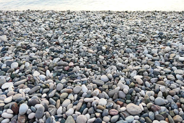 Beach Pebble Sea Background — Stock Photo, Image