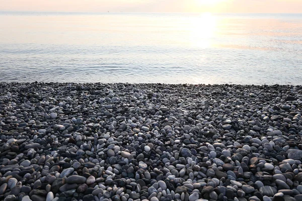 Утро Спокойное Море Красивый Восход Солнца — стоковое фото