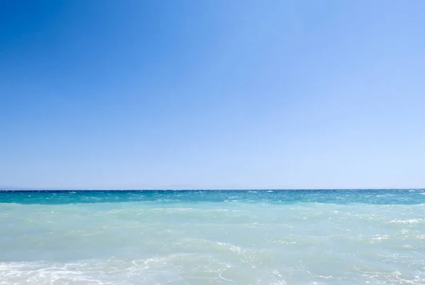 Hermoso Mar Cielo Azul — Foto de Stock