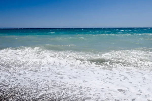 Pebble Beach Beautiful Sea — Stock Photo, Image