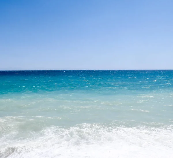 Cielo Azul Hermoso Mar — Foto de Stock