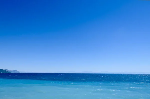 Beautiful Sea Blue Sky — Stock Photo, Image