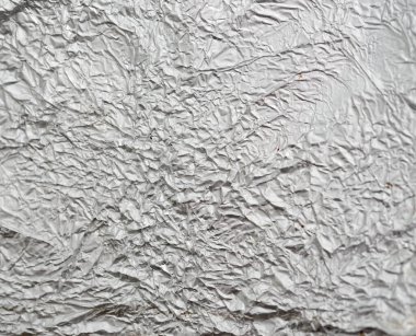 Arkaplan olarak buruşmuş folyo dokusu