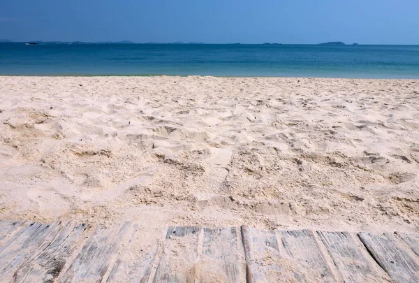 Красивий Тропічний Піщаний Пляж — стокове фото