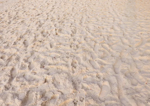 Strandsand Som Bakgrund — Stockfoto