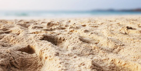 Bella Spiaggia Sabbia Tropicale — Foto Stock