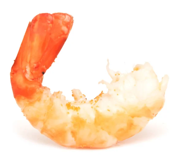 Prepared Shrimp Isolated White Background — Stock Photo, Image