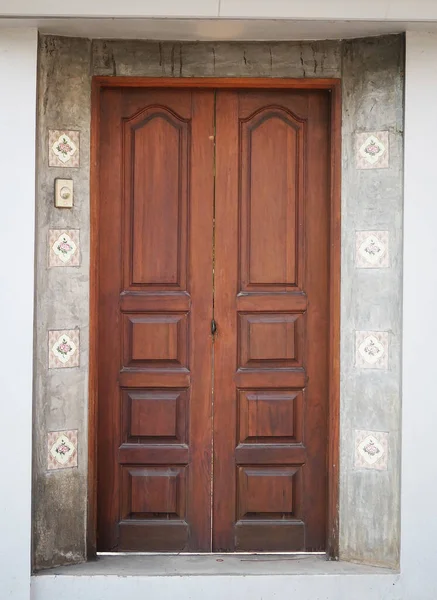 Close Shot Old Wooden Wall — Stock Photo, Image