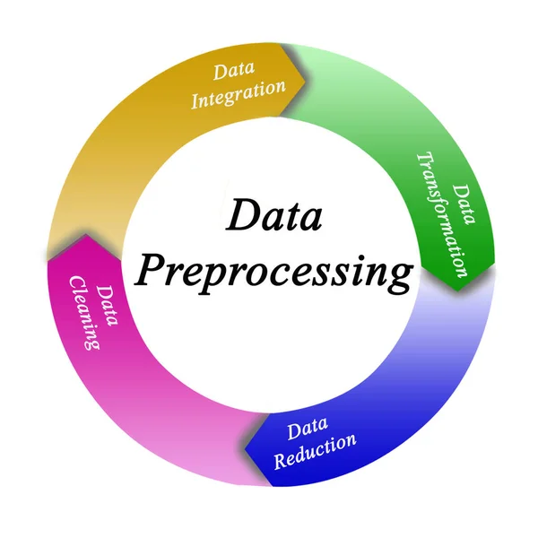 Componentes Pré Processamento Dados — Fotografia de Stock