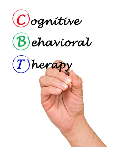 What Cognitive Behavioral Therapy — Stock Photo, Image